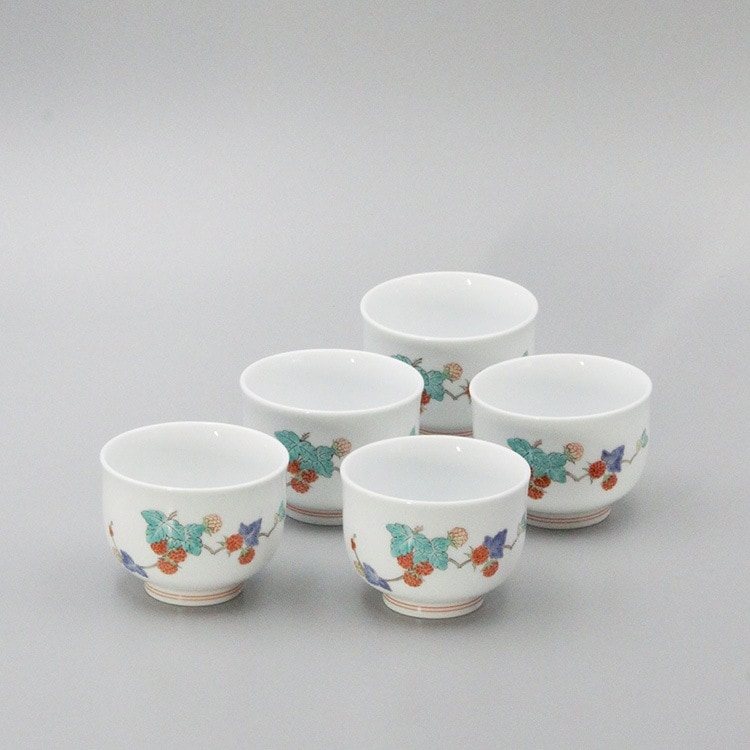 汲出碗 縁反 苺文 商品画像1