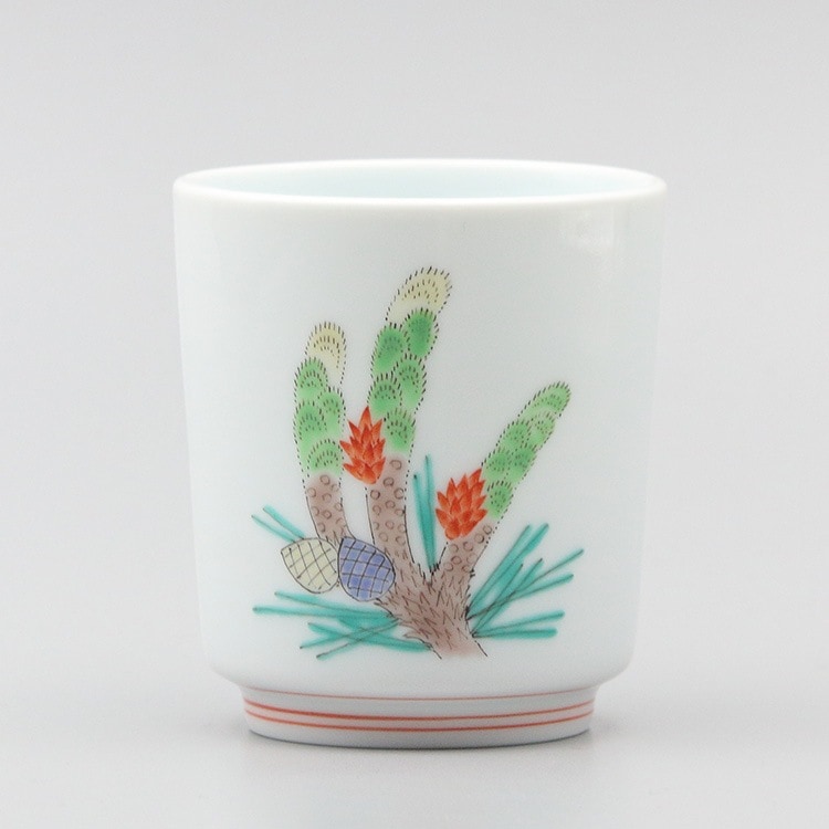 湯呑 蓋なし(衝立大) 松文 商品画像1