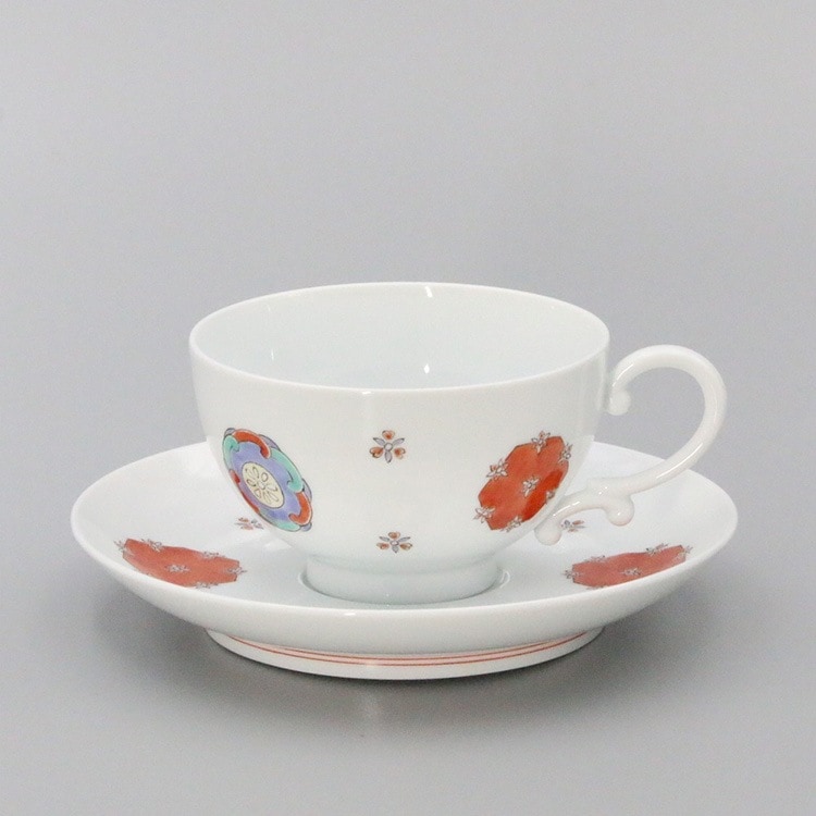 紅茶碗 丸形 丸文