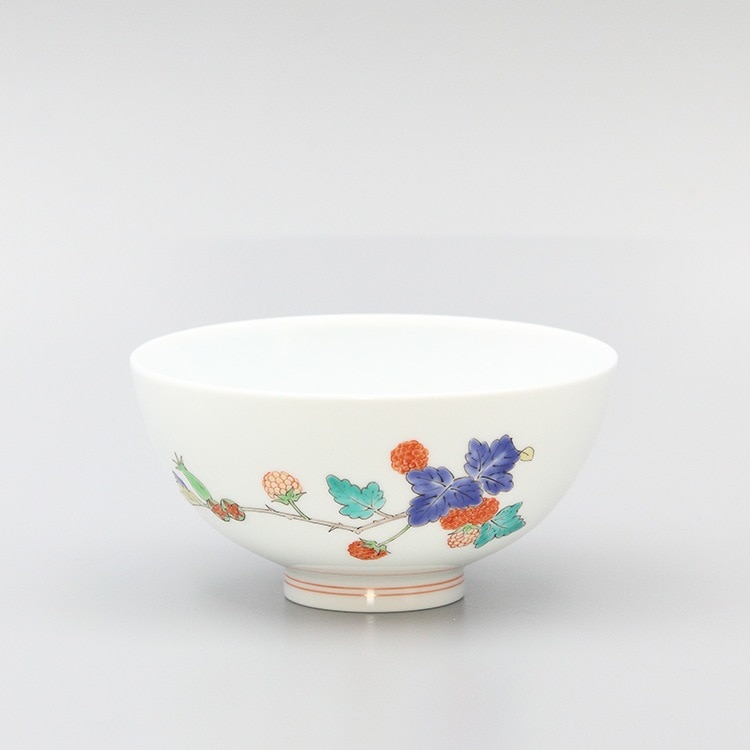 飯碗　蓋なし小 苺文 商品画像1