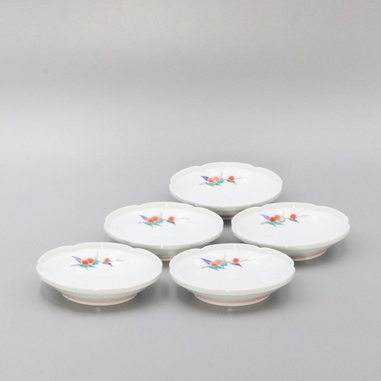 皿 4.5寸 輪花形 栗文 | 皿 | 柿右衛門窯公式オンラインショップ