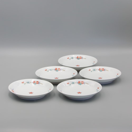 皿　6寸縁反　花実文 商品画像1