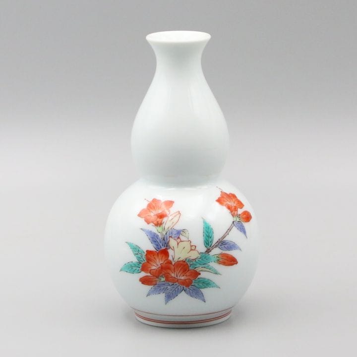 瓶 瓢形 山つつじ文 商品画像1