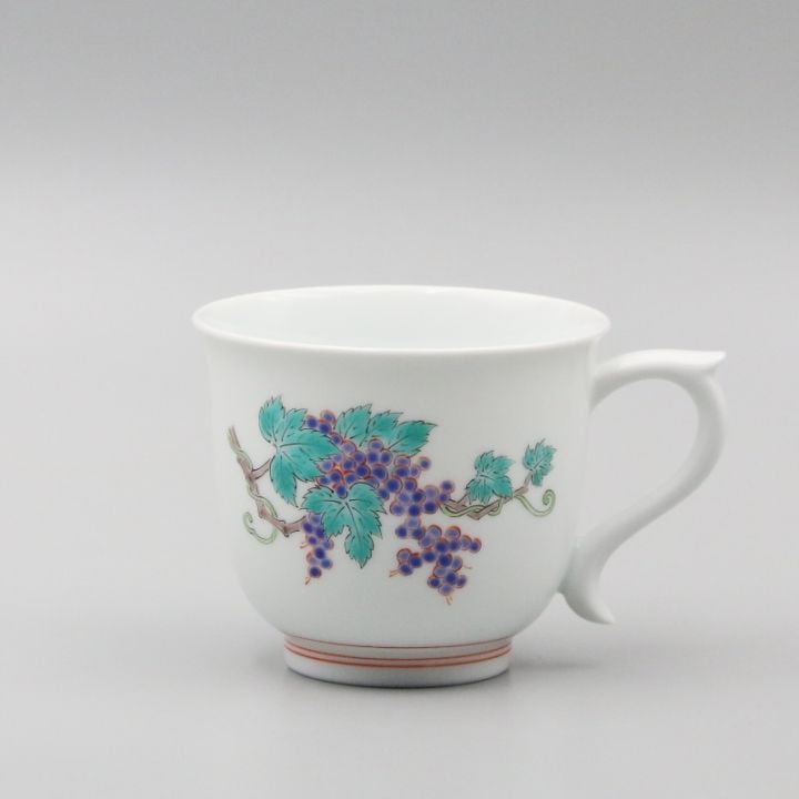 マグカップ 縁反小 葡萄狐文 商品画像1