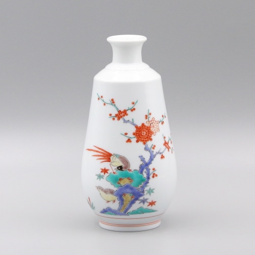 瓶 茶筅形大 梅鳥文 商品画像1