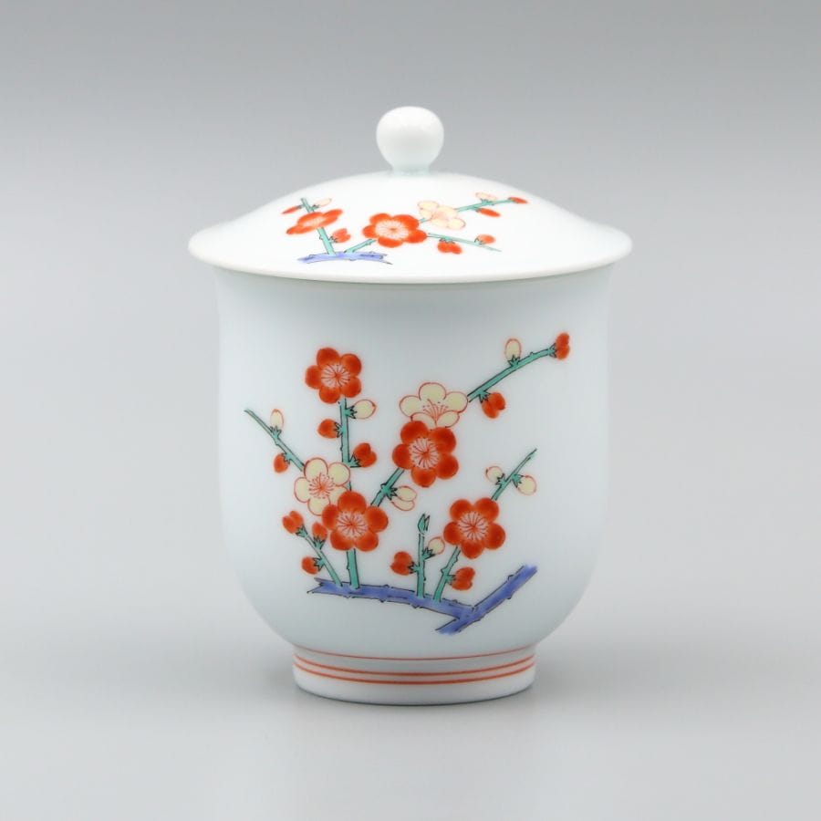 湯呑 内蓋小 梅花文 商品画像1