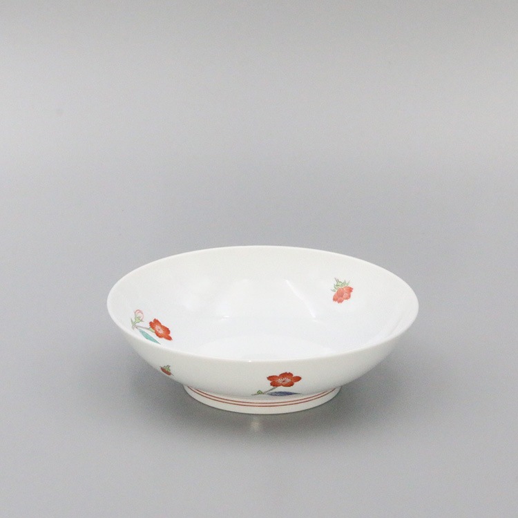 色絵磁器桜文五寸組皿(5枚 未使用 新品同様) ☆現在特価 深皿 5寸 桜文 | 皿 | 柿右衛門窯公式オンラインショップ