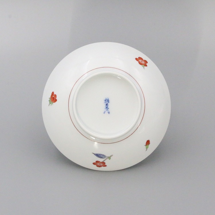 色絵磁器桜文五寸組皿(5枚 未使用 新品同様) ☆現在特価 深皿 5寸 桜文 | 皿 | 柿右衛門窯公式オンラインショップ