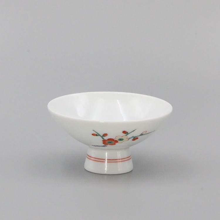 平盃 宝文 九谷焼 平盃 宝祥芙蓉手 ⁄ 山本長左 宮内庁御用窯 | 酒