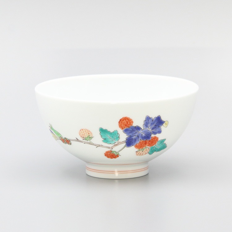 組飯碗 蓋なし 苺文 | 飯碗 | 柿右衛門窯公式オンラインショップ