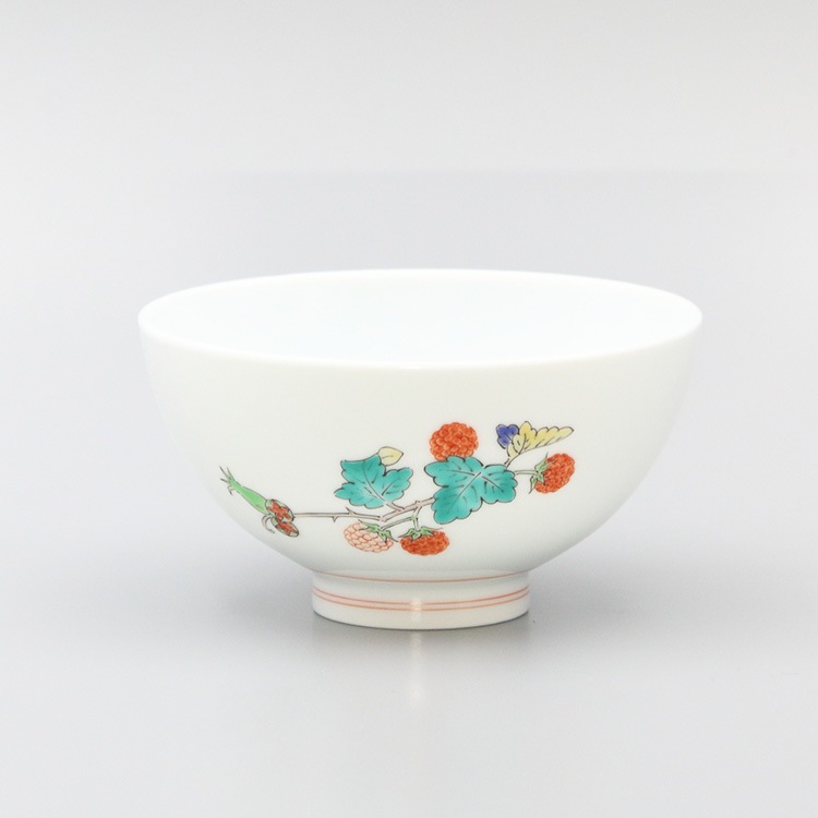 組飯碗 蓋なし 苺文 | 飯碗 | 柿右衛門窯公式オンラインショップ