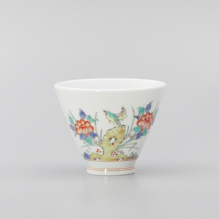 横手茶器 朝顔形 牡丹鳥文 商品画像