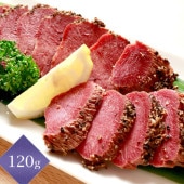 閣の牛たんスモーク パストラミ 粗挽きブラックペッパー 120g