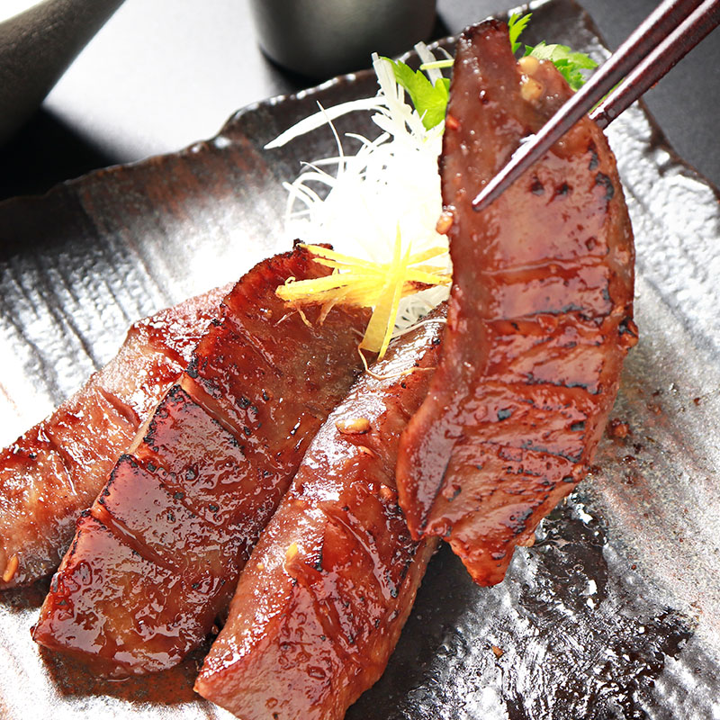 【特製塩味＆西京漬け風】 閣の特上厚切り牛たん食べ比べセット (4枚・100g×2種)