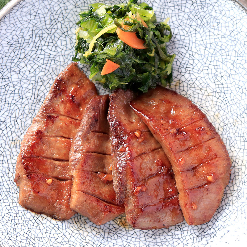 【太田與八郎商店×牛たん料理閣】 閣の特上厚切り牛たん 特製醤油麹漬け 1人前 (100g・4枚)