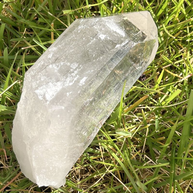 乙女鉱山 水晶ポイント レコードキーパー△ 虹 乙女鉱山 水晶