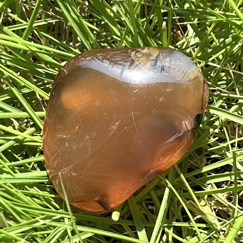 ピンククラウド・オレンジカルセドニー・タンブル4