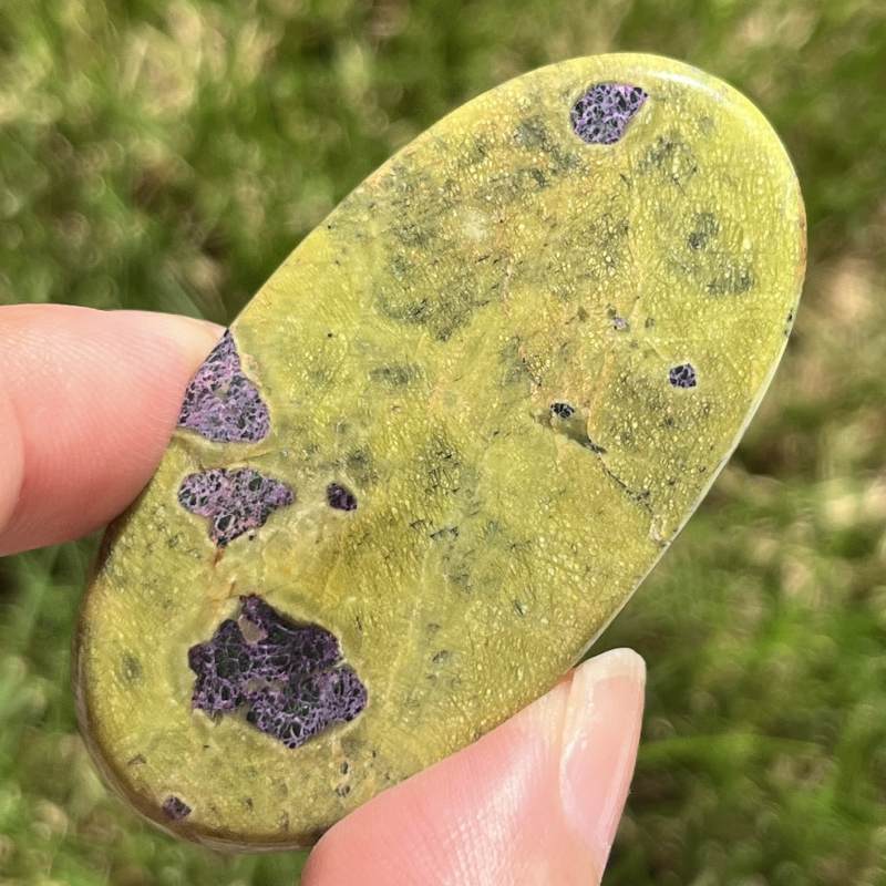 スティックタイトサーペンティン（アトランティサイト）・大きめルース2