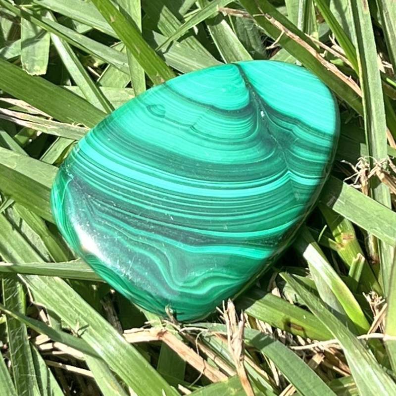 マラカイト・カボション1