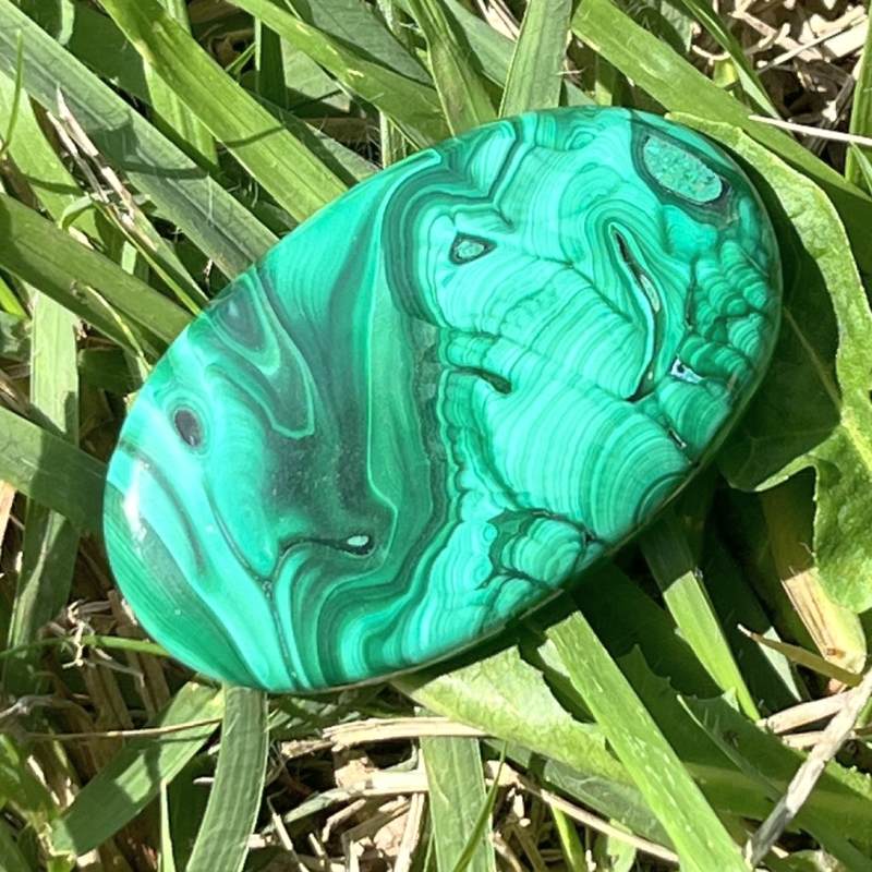 マラカイト・カボション2