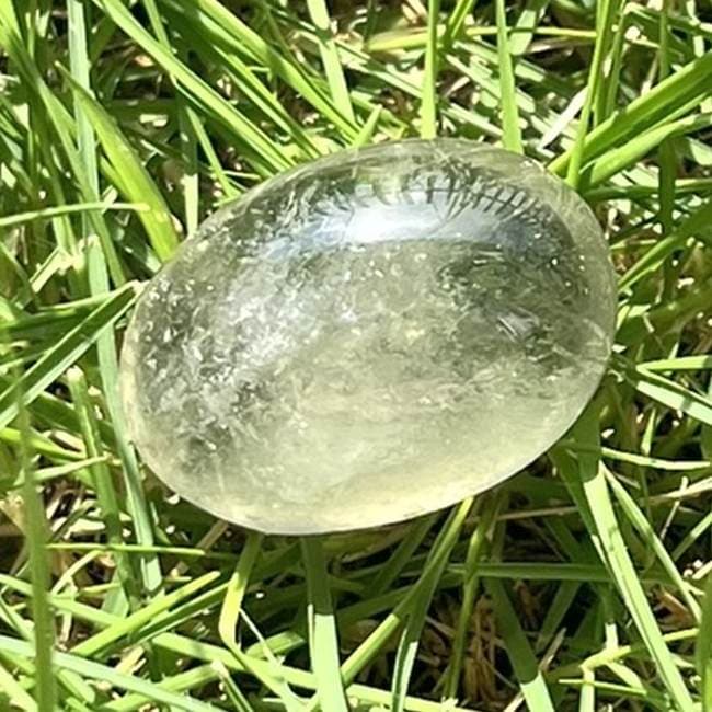 プラシオライト(akaグリーンアメシスト)AA・タンブル4（レインボウ）