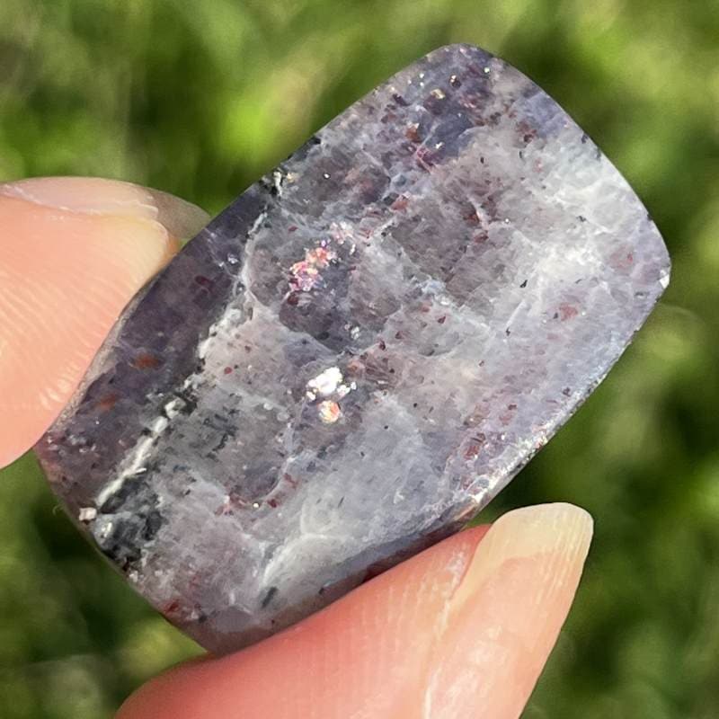 アイオライト・サンストーン・カボション（AAAA）9