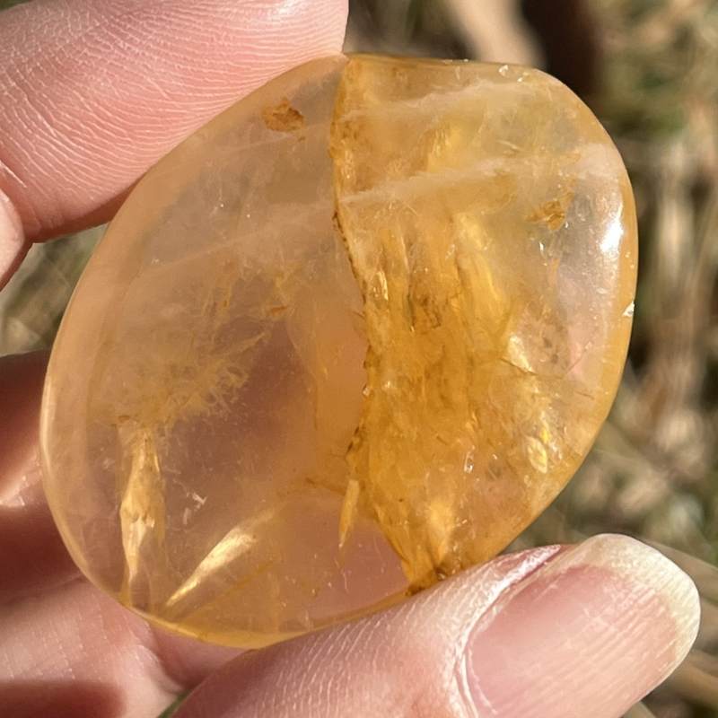 【希少】ゴールデンヒーラー　天然石 ゴールデンヒーラー クォーツ 原石 水晶 鉱物 希少石 天然石 レコード