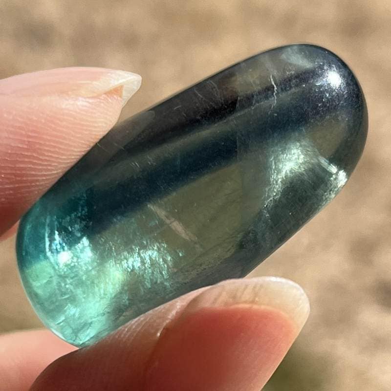 グリーンフローライト・タンブル1