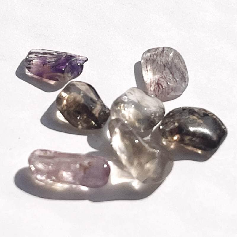 スーパーセブン・ミニポリッシュ7個セット（メロディ・ガレージセール）4（レインボウ）