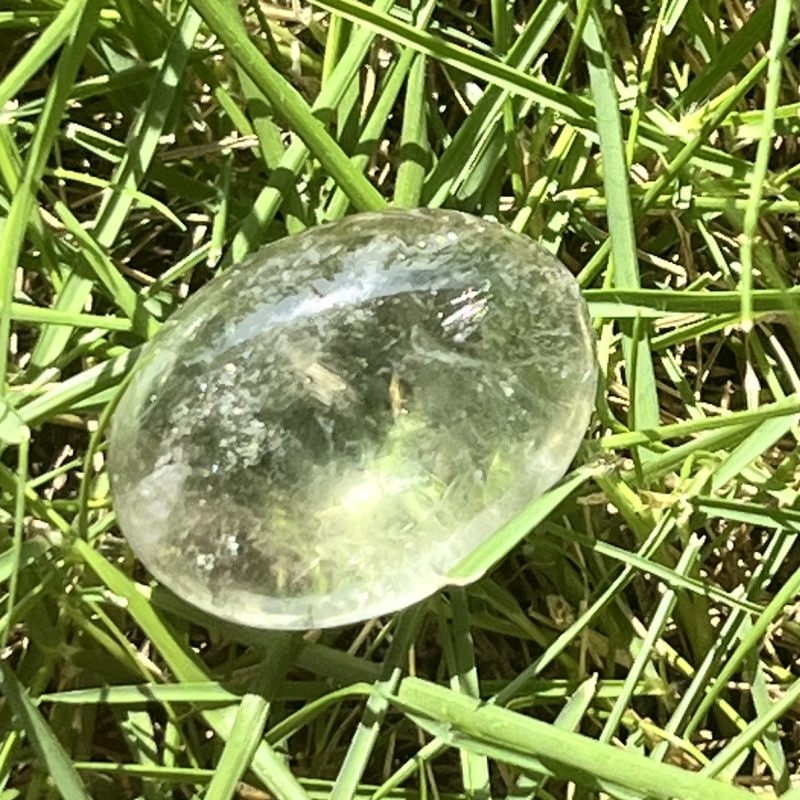 プラシオライト(akaグリーンアメシスト)AA・タンブル6