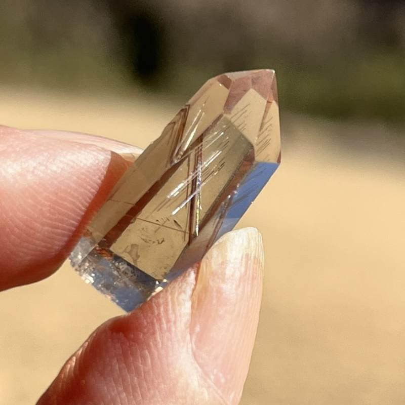 ルチルクォーツ・ポリッシュミニポイント1