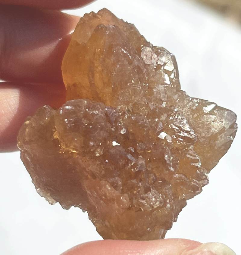 エレスチャル・フラワー・シトリン原石8