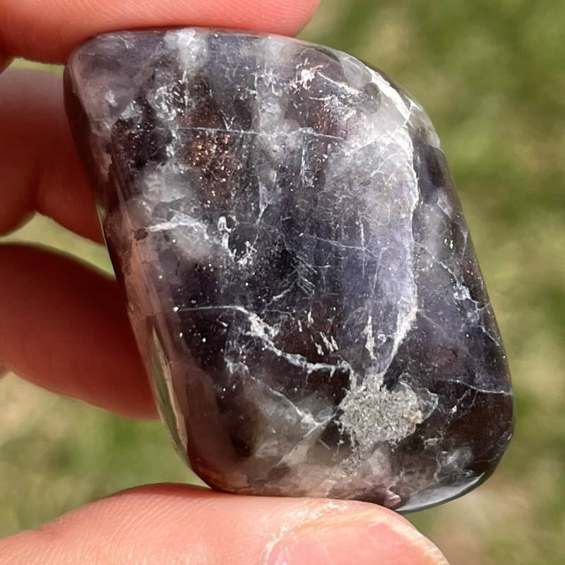 アイオライト・サンストーン・大きめタンブル6