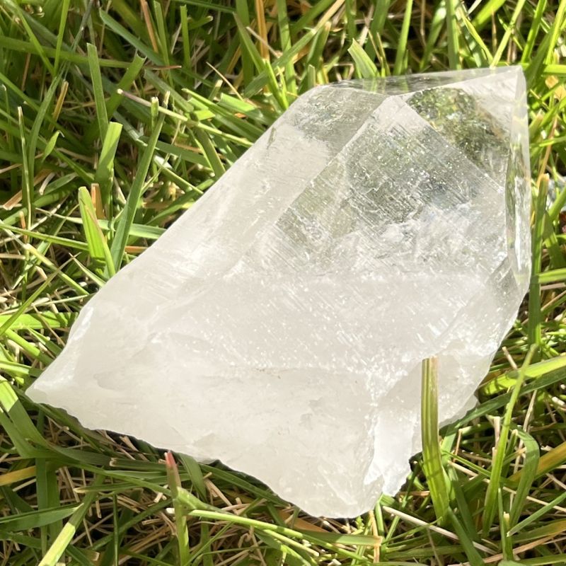 ヒマラヤ産レコードキーパー・クリスタル（水晶）2(特大）（タビー、パストタイムリンク、レインボウ）