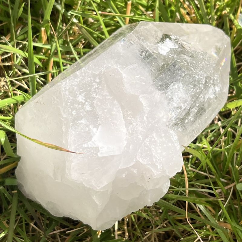 ヒマラヤ産レコードキーパー・クリスタル（水晶）2(特大）（タビー、パストタイムリンク、レインボウ）