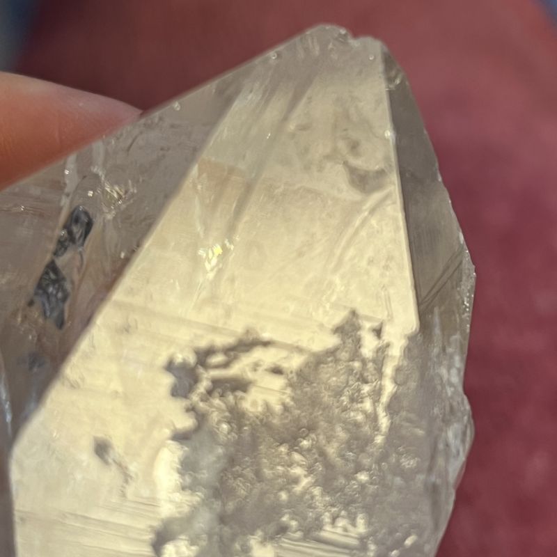 ヒマラヤ産レコードキーパー・クリスタル（水晶）2(特大）（タビー、パストタイムリンク、レインボウ）