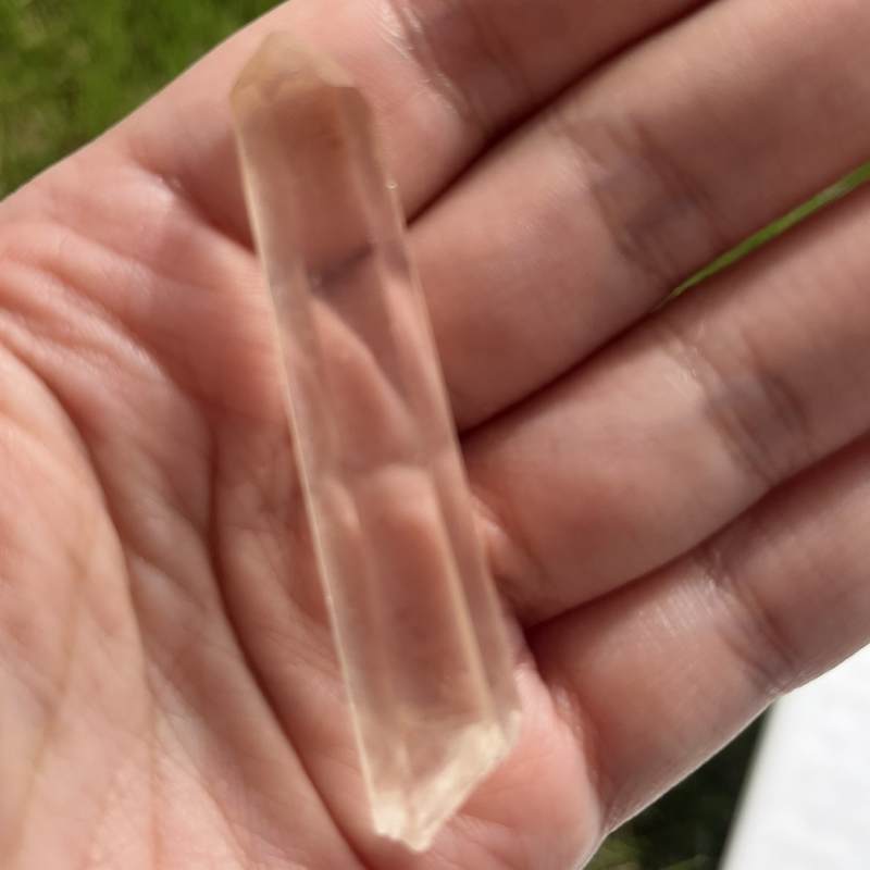 シンギングクォーツ・クリスタル(オレンジ）（メロディ・ガレージセール）7