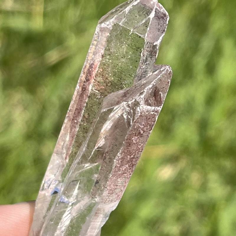 ピンク・モンド・クォーツ・クリスタル（超レア）3（ツイン＋子ども、レインボウ）