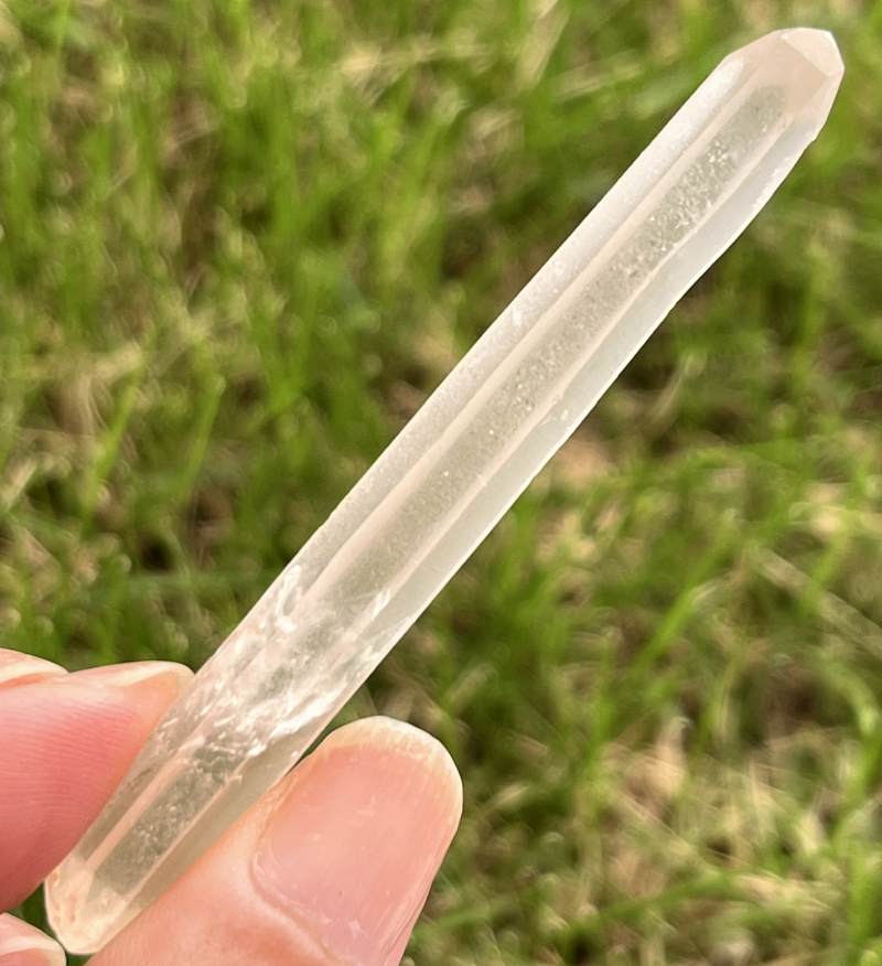 シンギングクォーツ・クリスタル(オレンジ）（メロディ・ガレージセール）4