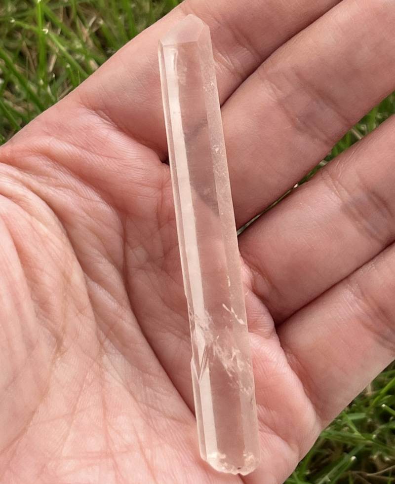 シンギングクォーツ・クリスタル(オレンジ）（メロディ・ガレージセール）4