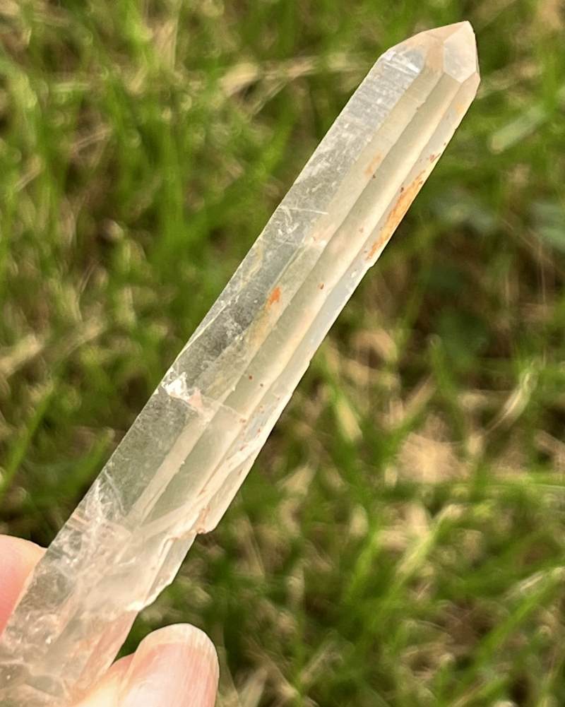 シンギングクォーツ・クリスタル(オレンジ）（メロディ・ガレージセール）5