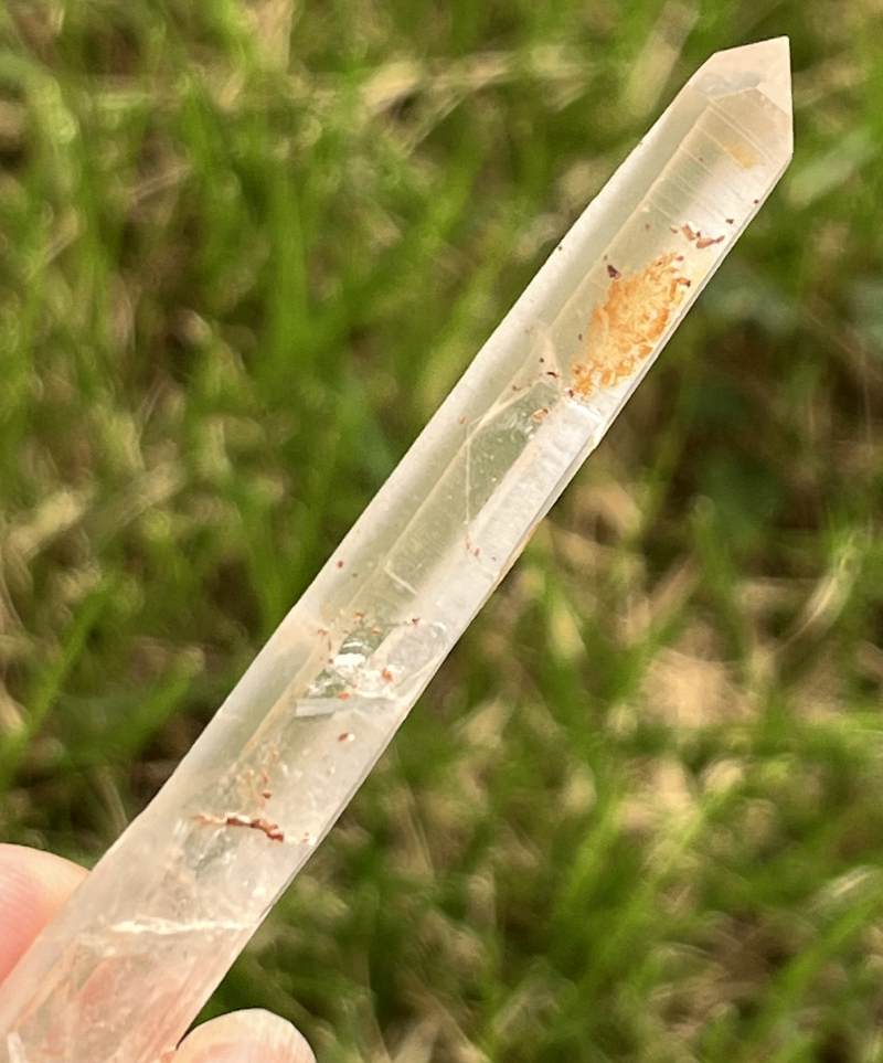 シンギングクォーツ・クリスタル(オレンジ）（メロディ・ガレージセール）5