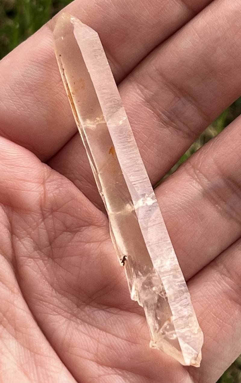 シンギングクォーツ・クリスタル(オレンジ）（メロディ・ガレージセール）5