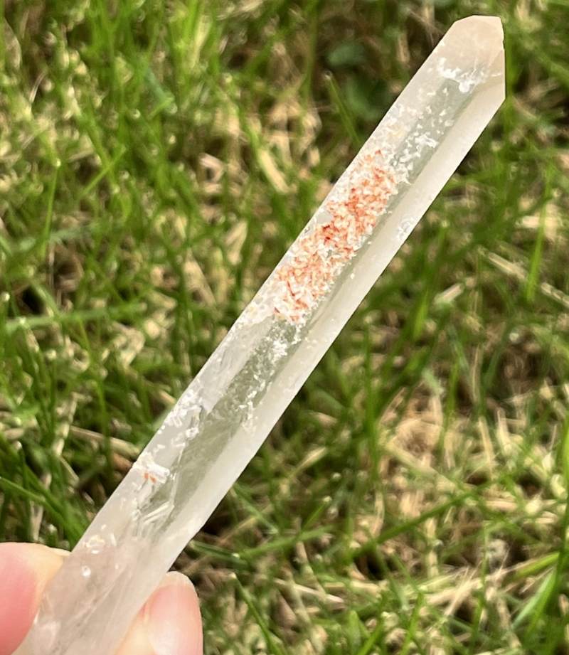 シンギングクォーツ・クリスタル(オレンジ）（メロディ・ガレージセール）6