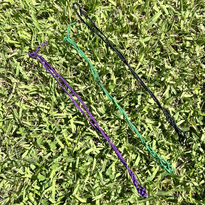 マクラメポーチネックレス