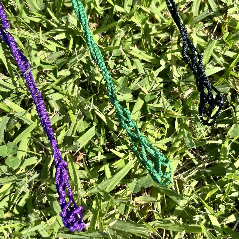 マクラメポーチネックレス