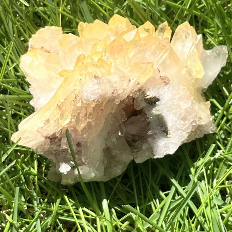 ゴールデンピンクコロンビアレムリアンクォーツ（超レア）3（レインボウ）