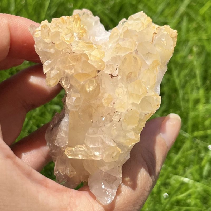 ゴールデンピンクコロンビアレムリアンクォーツ（超レア）3（レインボウ）