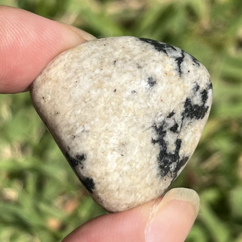 キャシテライト・イン・クォーツ・タンブル7