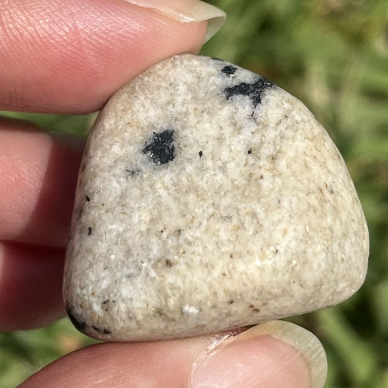 キャシテライト・イン・クォーツ・タンブル7